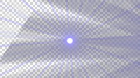 Abstract radial light rays burst, dark background Stock Illustration