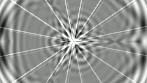 Abstract radial line pattern connecting data points for technological visua.. Stock Footage 337571959