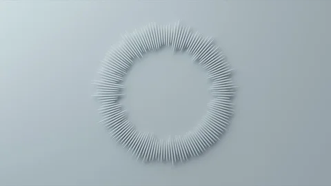 Abstract Radial Lines, 3d Animation 4k Video stock 123114776