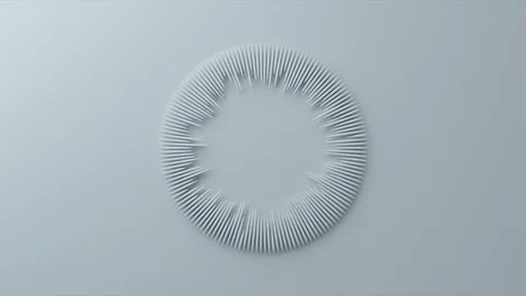Abstract Radial Lines, 3d Animation 4k Video stock 123114868