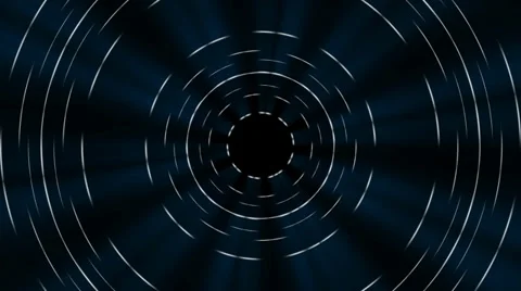 Abstract radial motion background, blue light Stock Footage 35528702