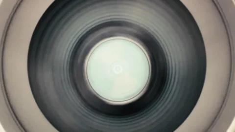 Abstract Radial Motion Blur Background with Slate and Teal Tones Stock-Footage 336691282