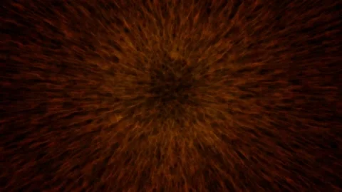 Abstract Radial Orange Fire Flame Energy 4K Seamless Loop Vidéo 334374392