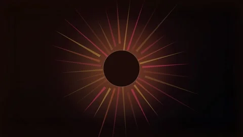 Abstract Radial Pulse Animation Stock Footage 340596318