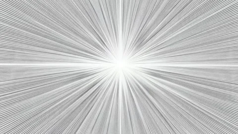 Abstract radial speed lines background, hand drawn digital illustration, se.. Video stock 342041431