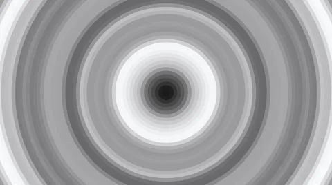 Abstract Radial Wave Displacement Map Black And White Background Stock Illustration