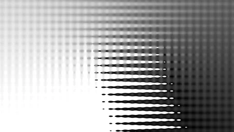 Abstract radial wave halftone animation. Abstract Dotted Halftone dots Stock Footage 339234840
