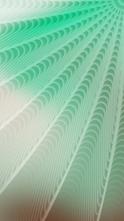 Abstract radial wave pattern background with green and brown gradient Stockbeeldmateriaal 339351767