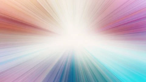 Abstract radiant light burst background with colorful streaks and seamless lo 库存影片 342043723