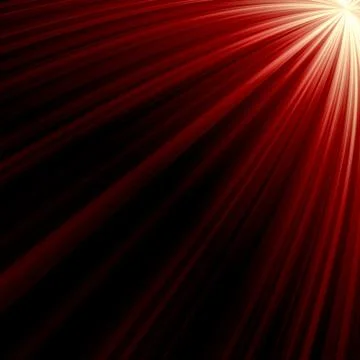 Abstract radiant star Illustrazione stock
