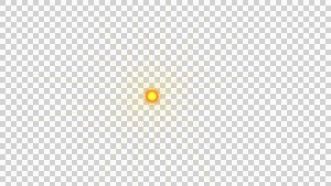 Abstract Radiating Light Burst on Black Background Illustrazione stock