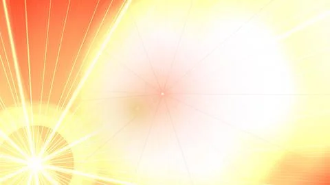 Abstract Radiating Light Design, Vibrant Colors Illustrazione stock