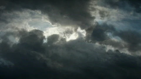 Abstract raging clouds loop 스톡 동영상 324724