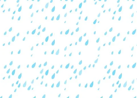 Abstract rain background falling water drops texture nature rainfall - Blue s 스톡 사진