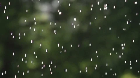 Abstract rain drops falling in slowmotion Stock Footage 51805122