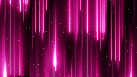 Abstract rain neon downwards LOOP 4K pink Stock Footage 106007539