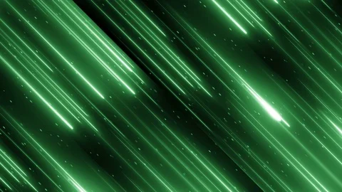 Abstract rain neon downwards LOOP 4K green Stock Footage 106189517