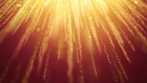 Abstract rain of particles out of the sky Stock-Footage 120709865