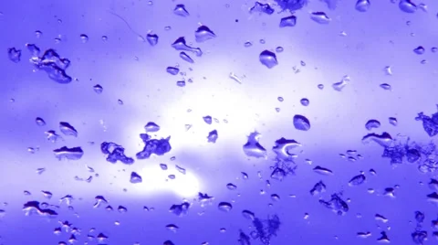 Abstract rain on the window Stock Footage 45428196