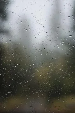 Abstract rain on window Stock Photos