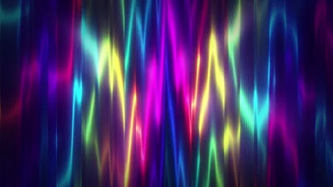 Abstract rainbow background with artistic vertical neon light stripes Stock Footage 277849976