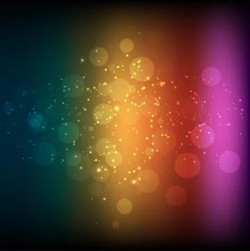 Abstract rainbow background Illustrazione stock