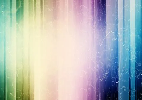 Abstract Rainbow Background Stock Illustration