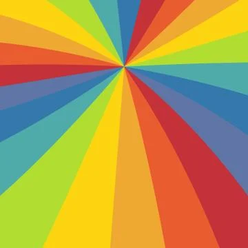 Abstract rainbow background Stock Illustration