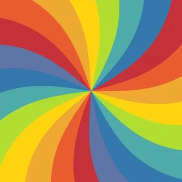 Abstract rainbow background Stock Illustration