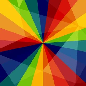 Abstract rainbow background Stock Illustration