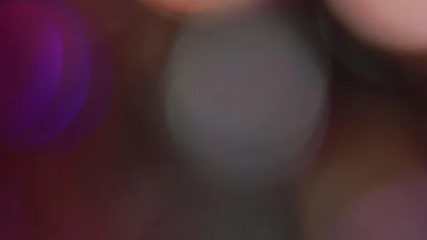 Abstract rainbow bokeh lights moving Vidéo 309587908