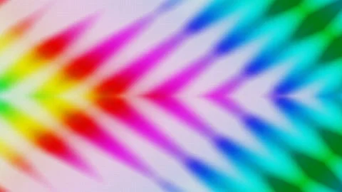 Abstract Rainbow Chevron Motion Graphics Background Loop Vídeo Stock 332234430