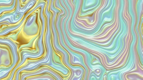 Abstract Rainbow Chroma Liquid Background Vidéo 121821573