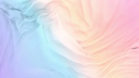 Abstract rainbow cloth Stock Illustration