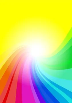 Abstract rainbow colored background Illustrazione stock