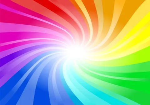 Abstract rainbow colored background Stock Illustration
