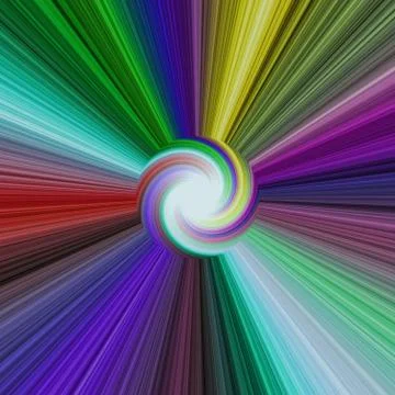Abstract rainbow colored star background Stock Illustration