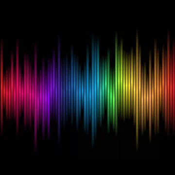 Abstract rainbow colours 2 Stock Illustration