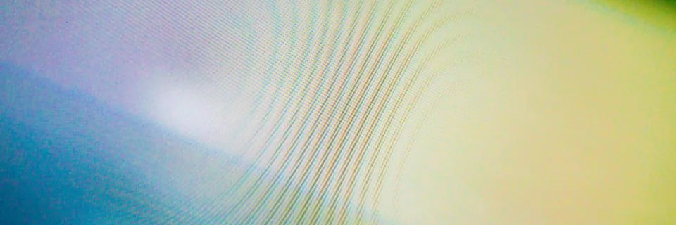 Abstract rainbow digital background overlay matrices, blur, moire, waves and  Stock Photos