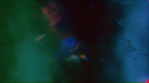 Abstract rainbow effect nostalgic elegant glittering background neon water. Video stock 150338624