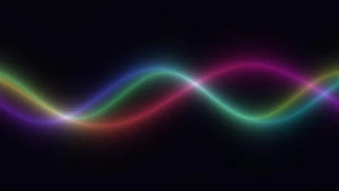 Abstract Rainbow Fluid Motion Background Abstract Rainbow Fluid Stock Footage 342711020