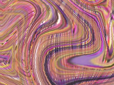 Abstract rainbow fluid wave pattern background like a marble , greeting card  Stock Illustration