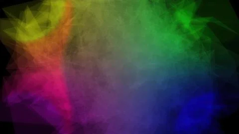Abstract rainbow geometric plexus network background イラスト素材