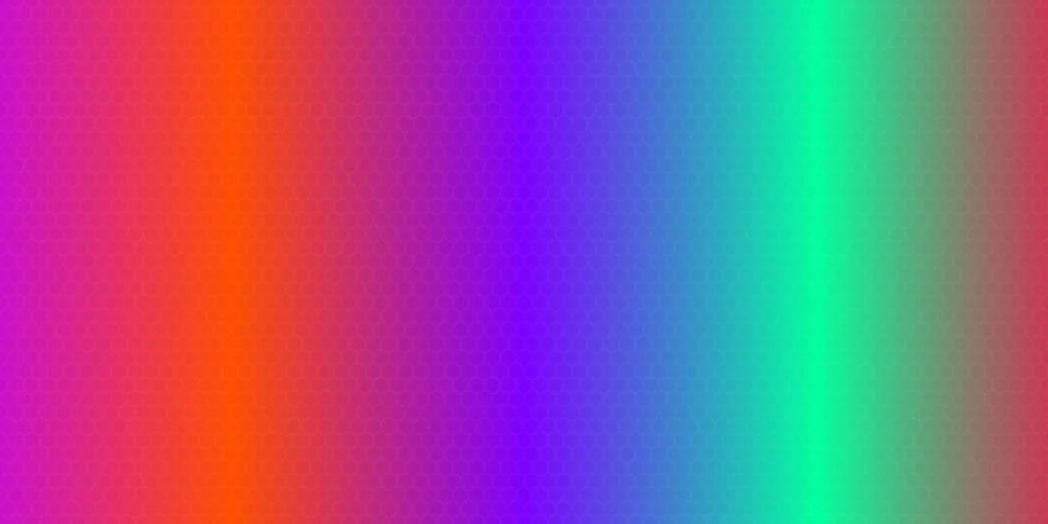 Abstract rainbow gradient background with geometric pattern Stock Illustration