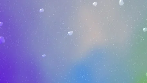 Abstract Rainbow Gradient Background with Snow Effect for Creative Design Stock Footage 315960521