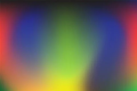 Abstract Rainbow Gradient Background with Soft Blended Colors and Vibrant Glow Stock Illustration