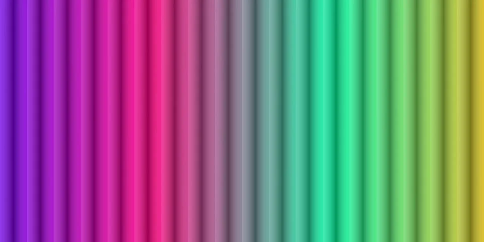 Abstract rainbow gradient background with vertical lines Stock Illustration