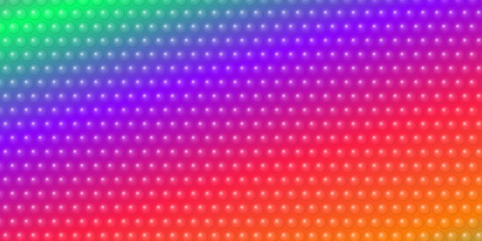 Abstract rainbow gradient pattern with colorful pixels Ilustração Stock