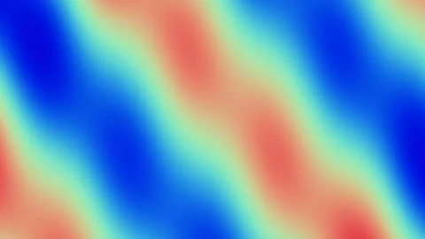 Abstract Rainbow Gradient Waves Seamless Loop Stock Footage 340563502