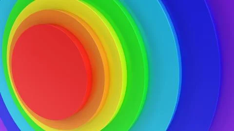 Abstract rainbow Stock-Illustration